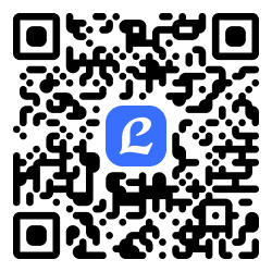 QR code to download Learny app