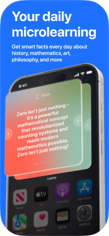 Learny app screenshot - Lessons